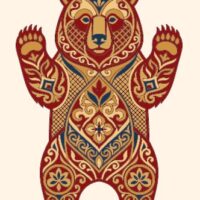 Patterned  Bear