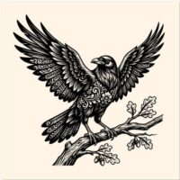 Patterned_Raven
